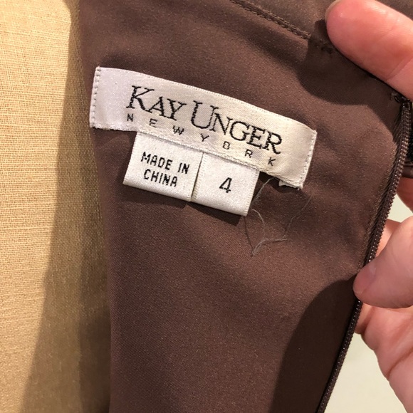 Kay Unger Brown Cocktail Dress - Picture 6 of 6